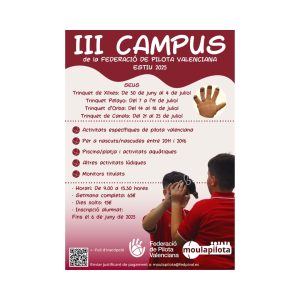 III Campus Pilota Valenciana d'Estiu 2025 (Setmanal)
